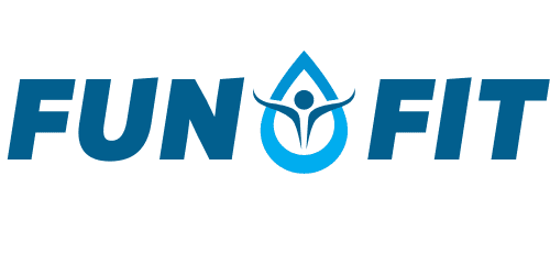 Logo of an aquatic fitness class called Fun Fit