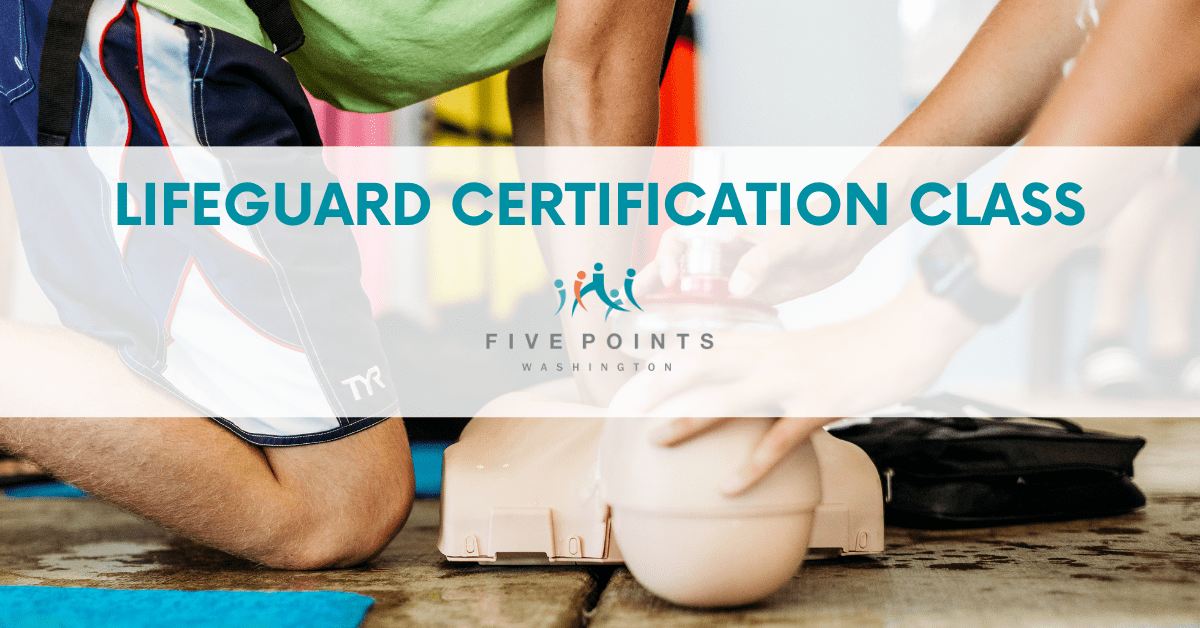 Lifeguard certification class cover on the website